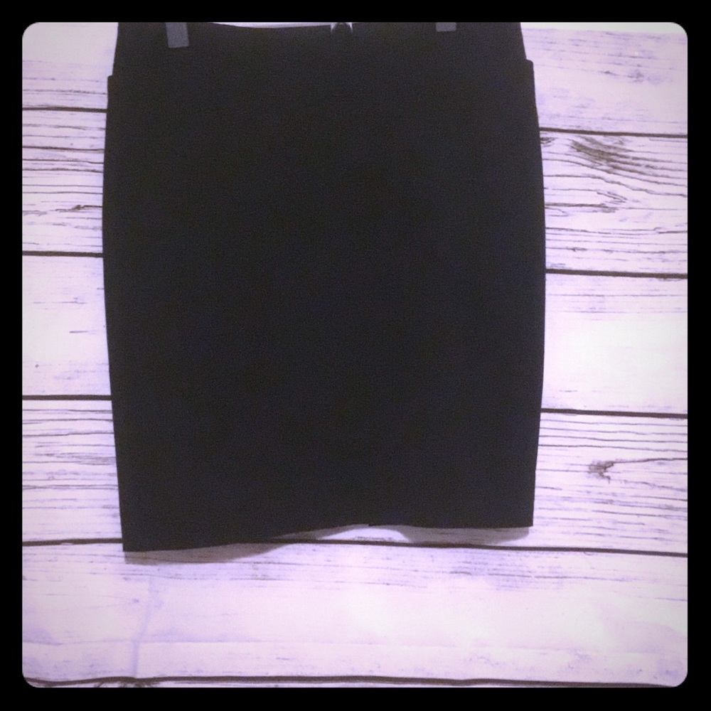Black skirt